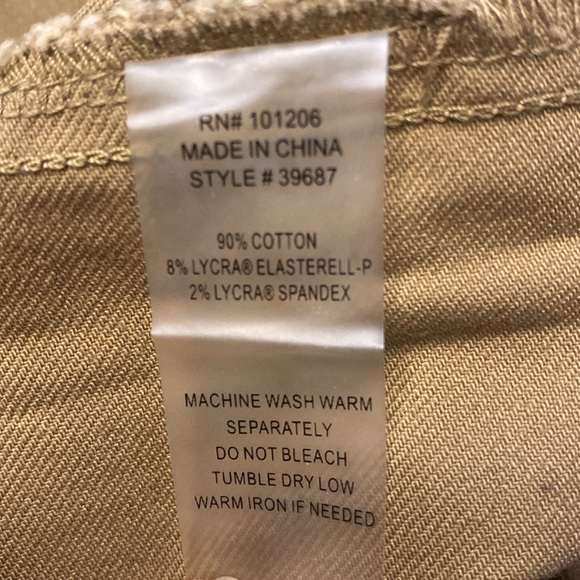 Soft Surroundings Pull On Skinny Pants, Size PM Color Brown - Picture 6 of 9